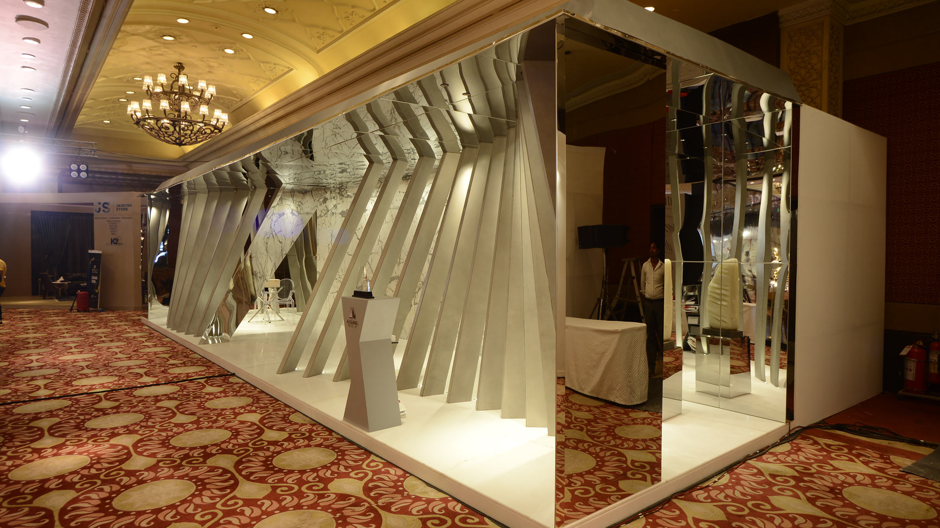Zafar Chaudhary's A-Class installation at DesignX