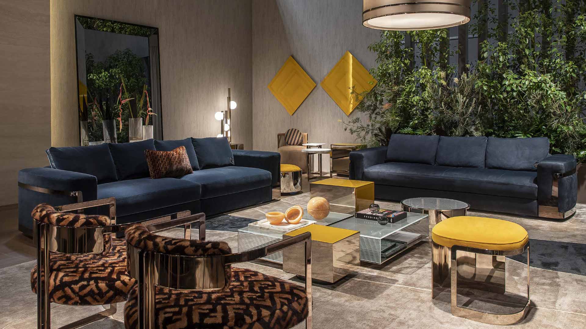 Fendi Casa Launches Luxurious Living Room Ensembles In India Architect And Interiors