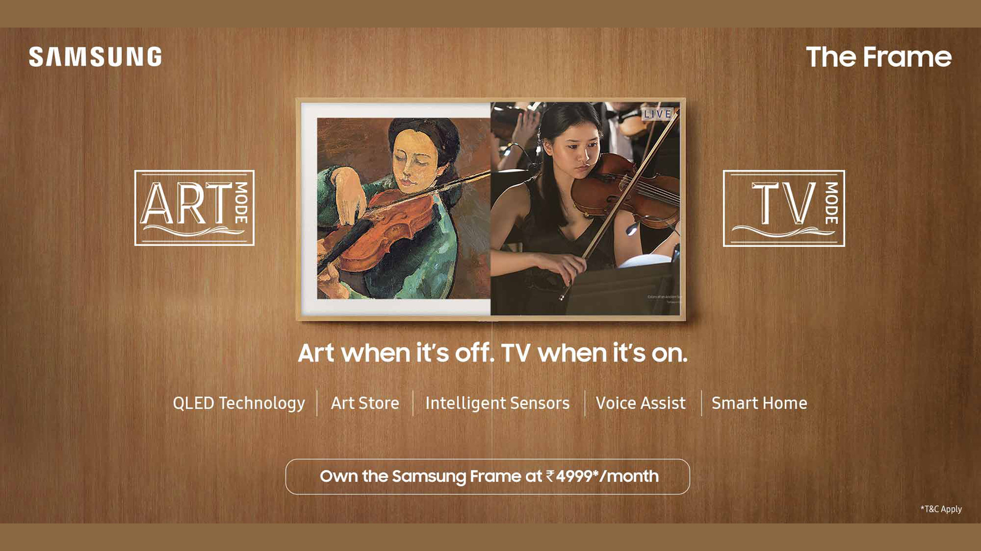 Samsung launches new online range of the Frame TV