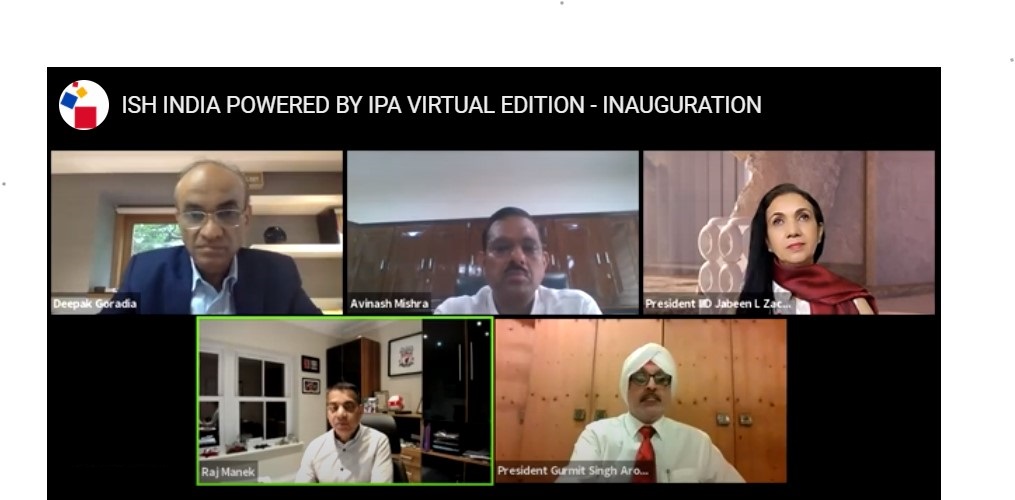 Marking its virtual launch, ISH India powered by IPA presented 980