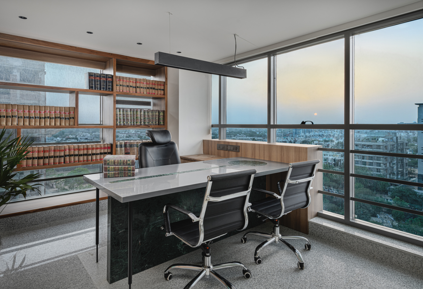 A privacy encrypted office for a law firm. - Architect and ...