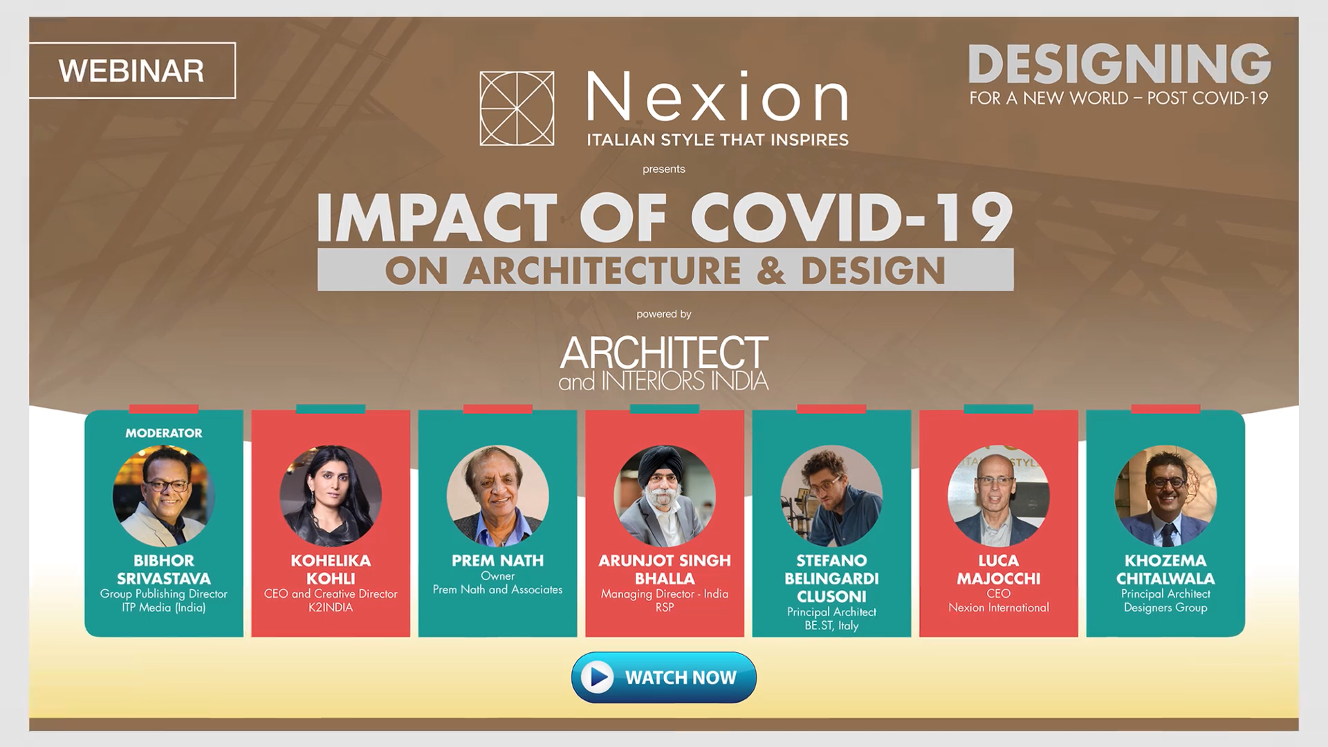 Impact of COVID-19 on architecture & design