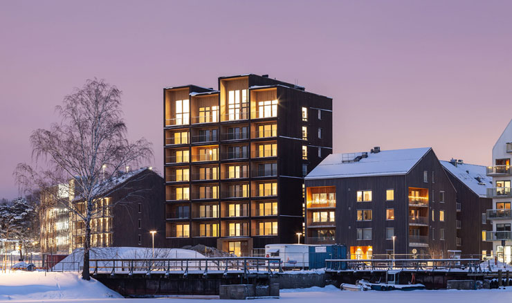 First residents move into Sweden’s tallest timber building