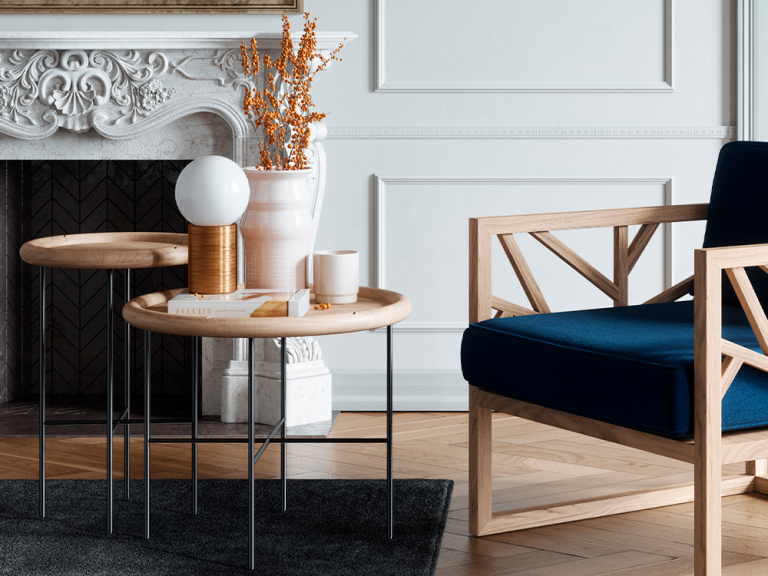 Wewood presents Side by Side table Architect and Interiors India