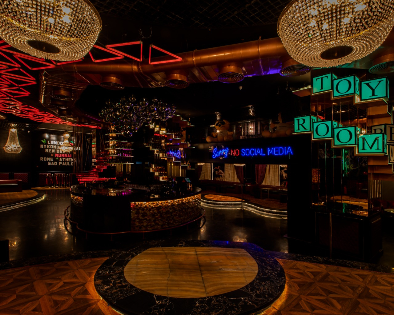 AIExclusive ToyRoom Mumbai designed by Chromed Design Studio