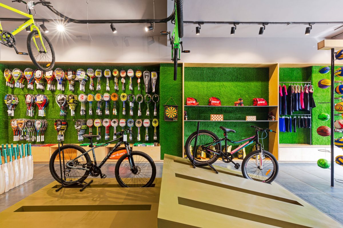 This Gurgaon sports showroom redefines exploratory shopping experiences