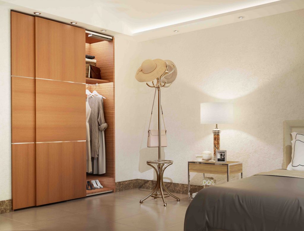 Hafele brings simple, fluid and functional wardrobe sliding systems