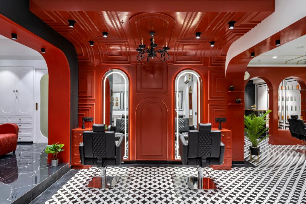 Kalgi Salon paints Ahmedabad red with a striking fusion between