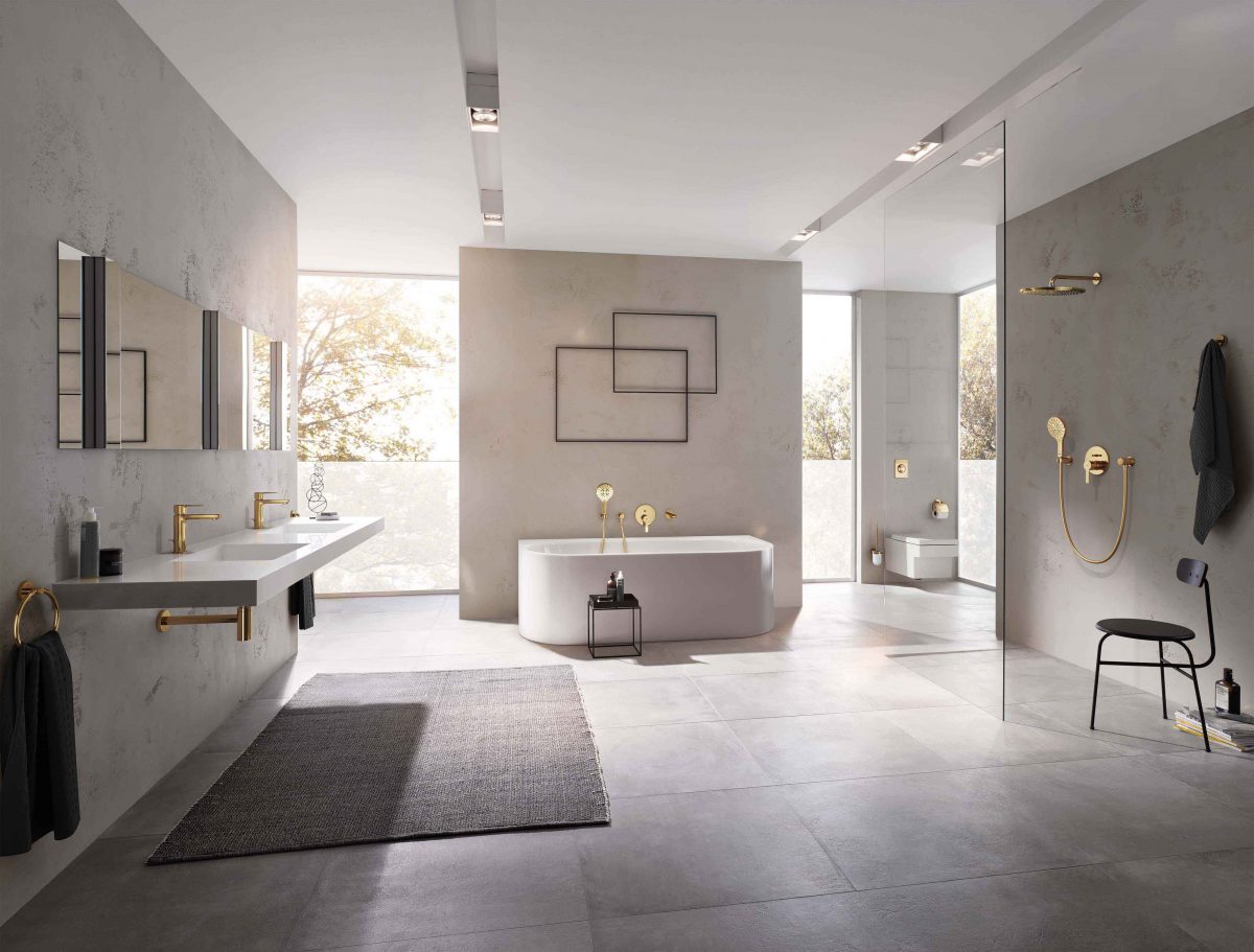 Lineare faucet collection by GROHE brings a lightweight and