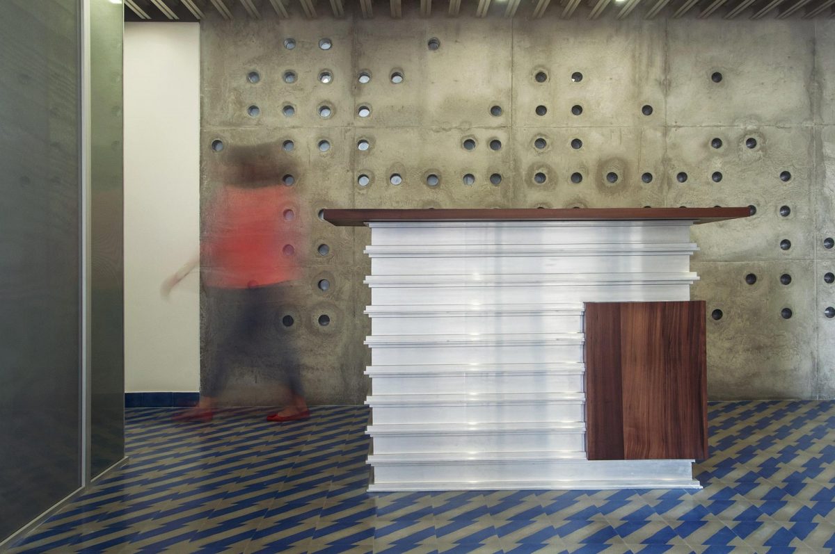 This industrial office in Pune by Studio Osmosis is a composition of