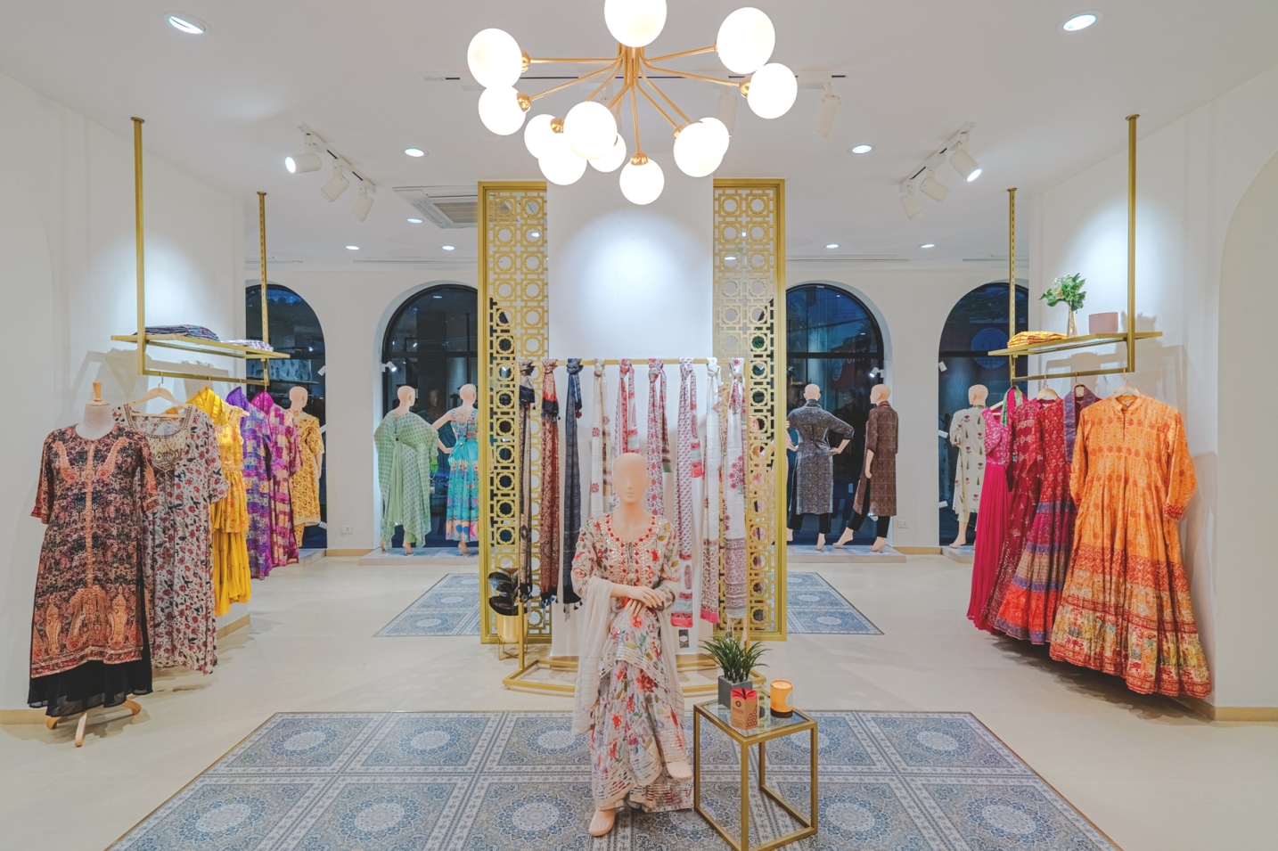 This Hyderabad showroom is a royal rendition of contemporary design