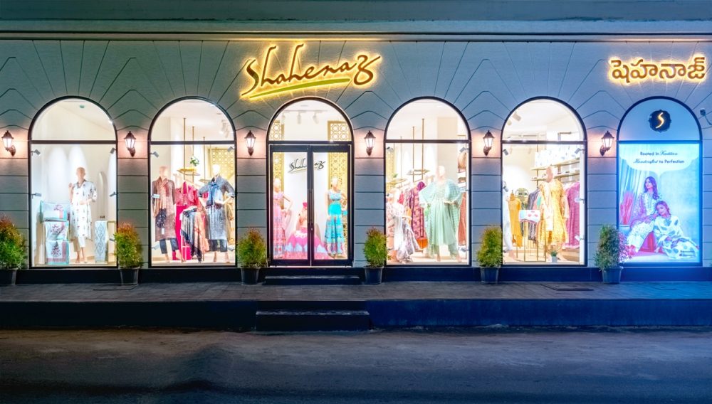 This Hyderabad showroom is a royal rendition of contemporary design