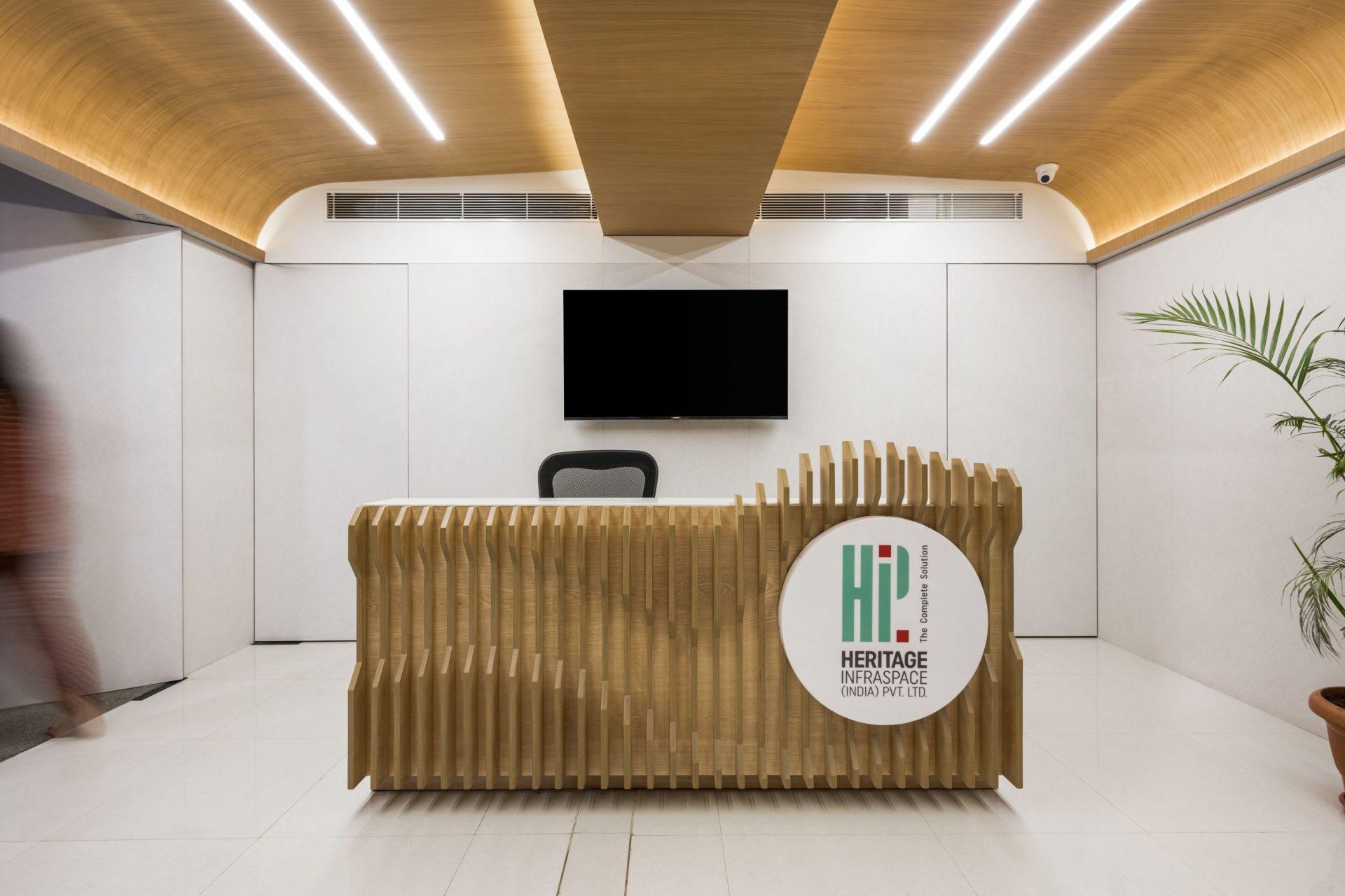 Ahmedabad’s advanced office brings a fluid flair with parametric design