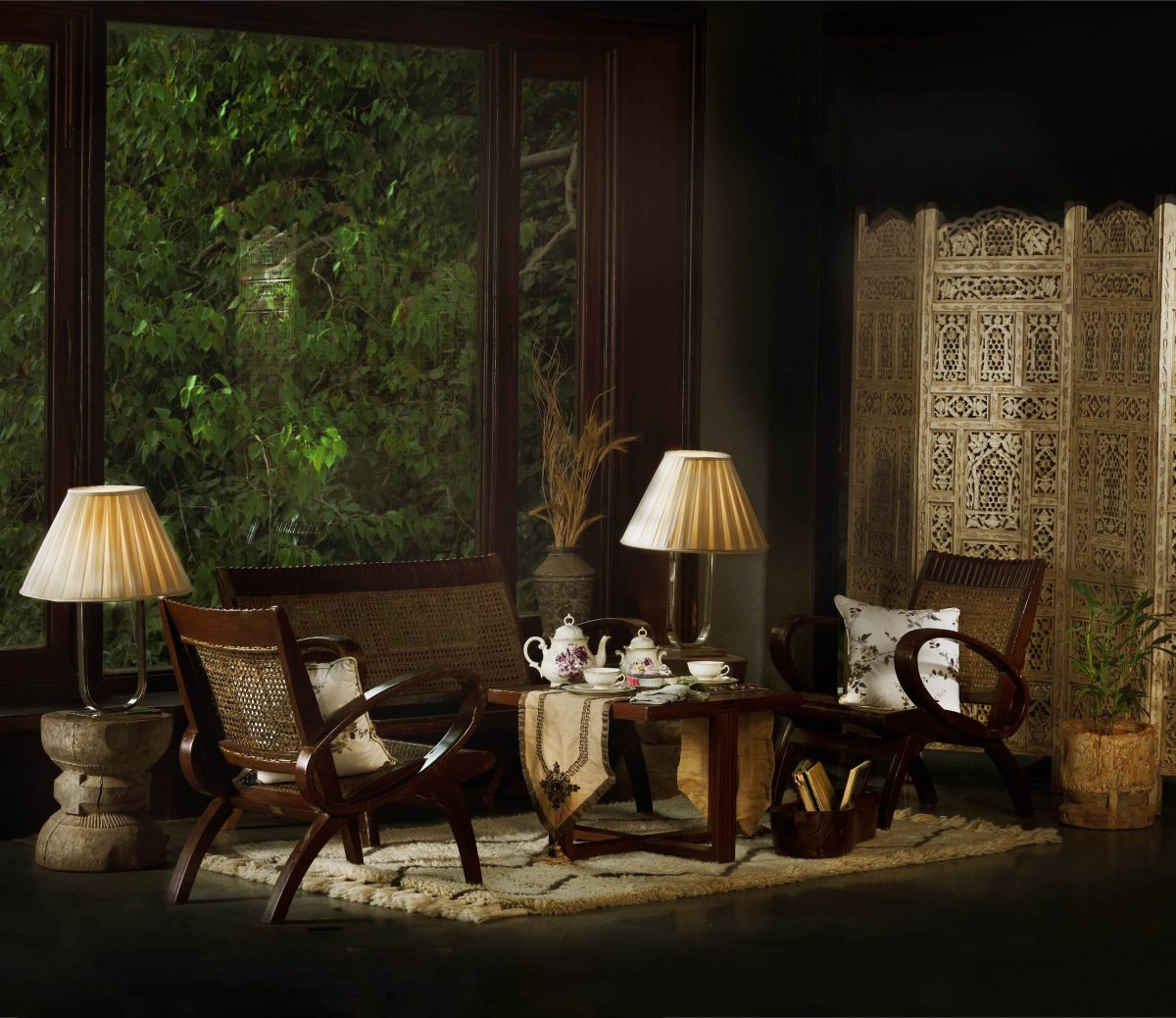 These Burmese art deco furniture pieces carry a colonial legacy