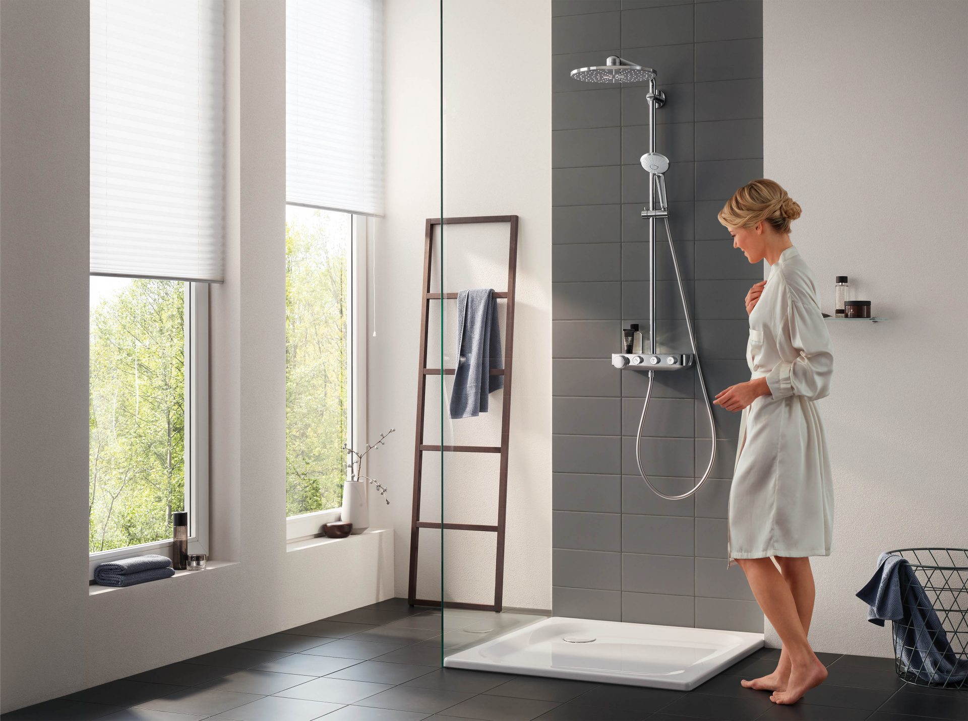 Indulge in a smarter shower experience with GROHE Architect and
