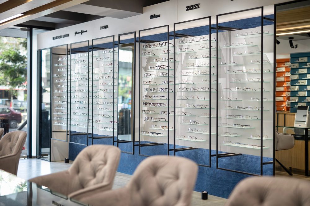 Hide and seek illusions inside Chennai’s eyewear store Architect and