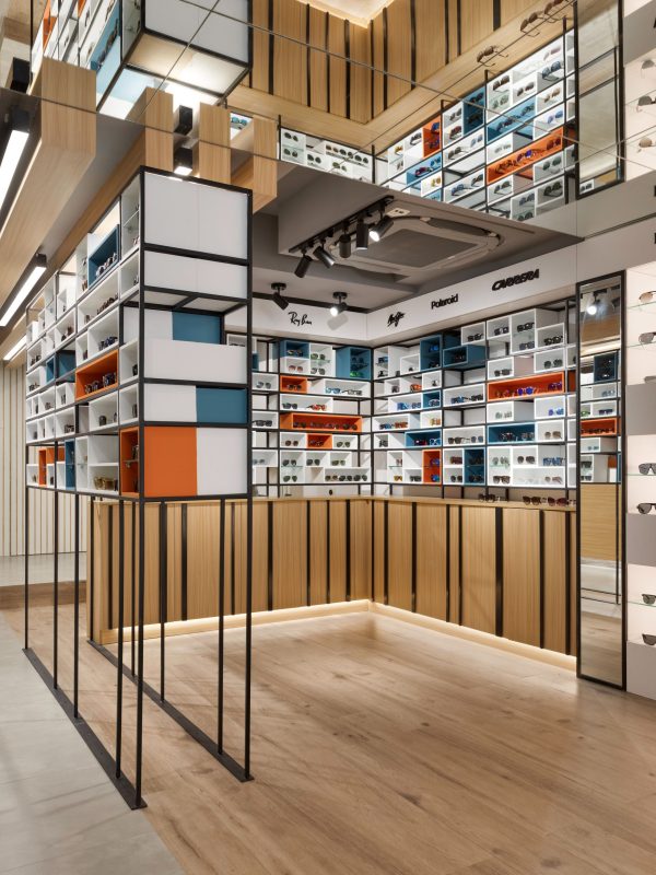 Hide and seek illusions inside Chennai’s eyewear store Architect and