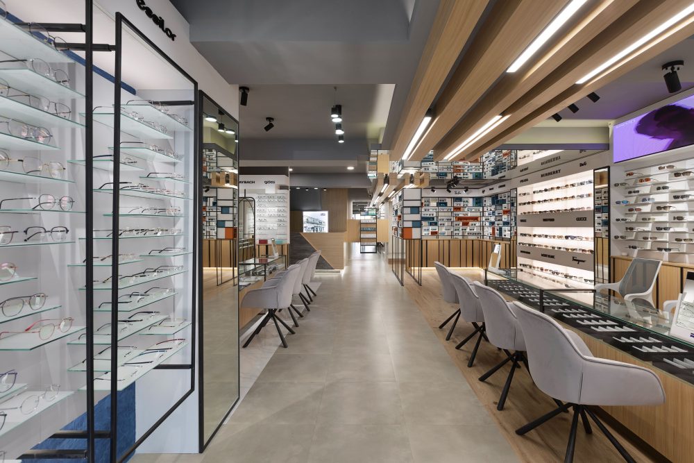 Hide and seek illusions inside Chennai’s eyewear store Architect and