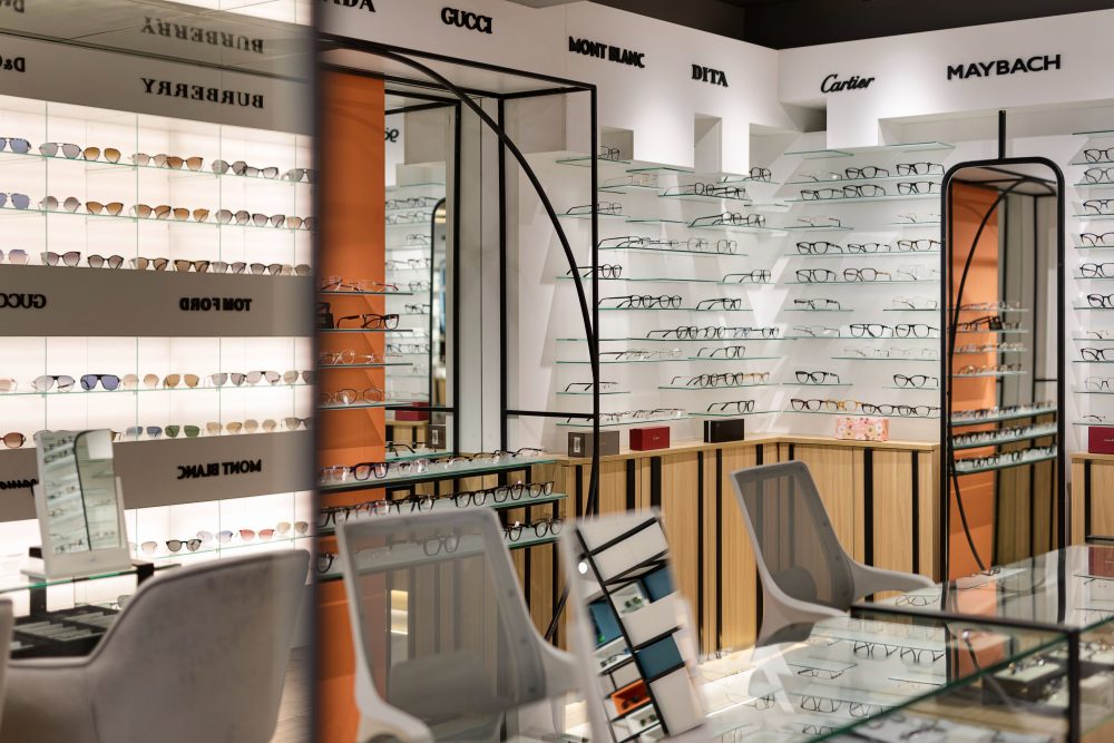 Hide and seek illusions inside Chennai’s eyewear store Architect and