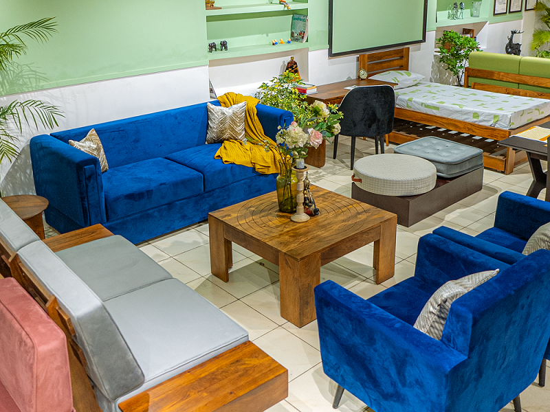 Experience instore wooden furniture shopping at Furnmill's first