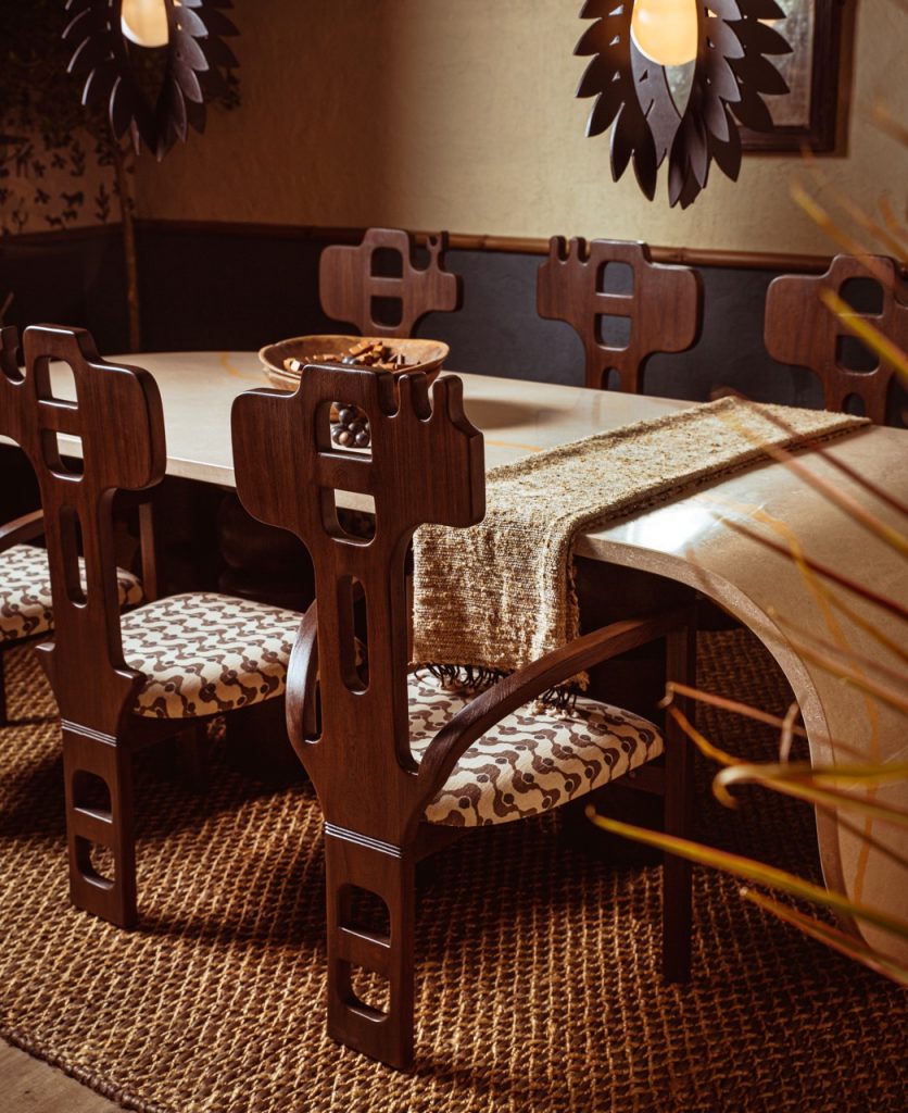 Bring the African warmth into your home with these furniture pieces