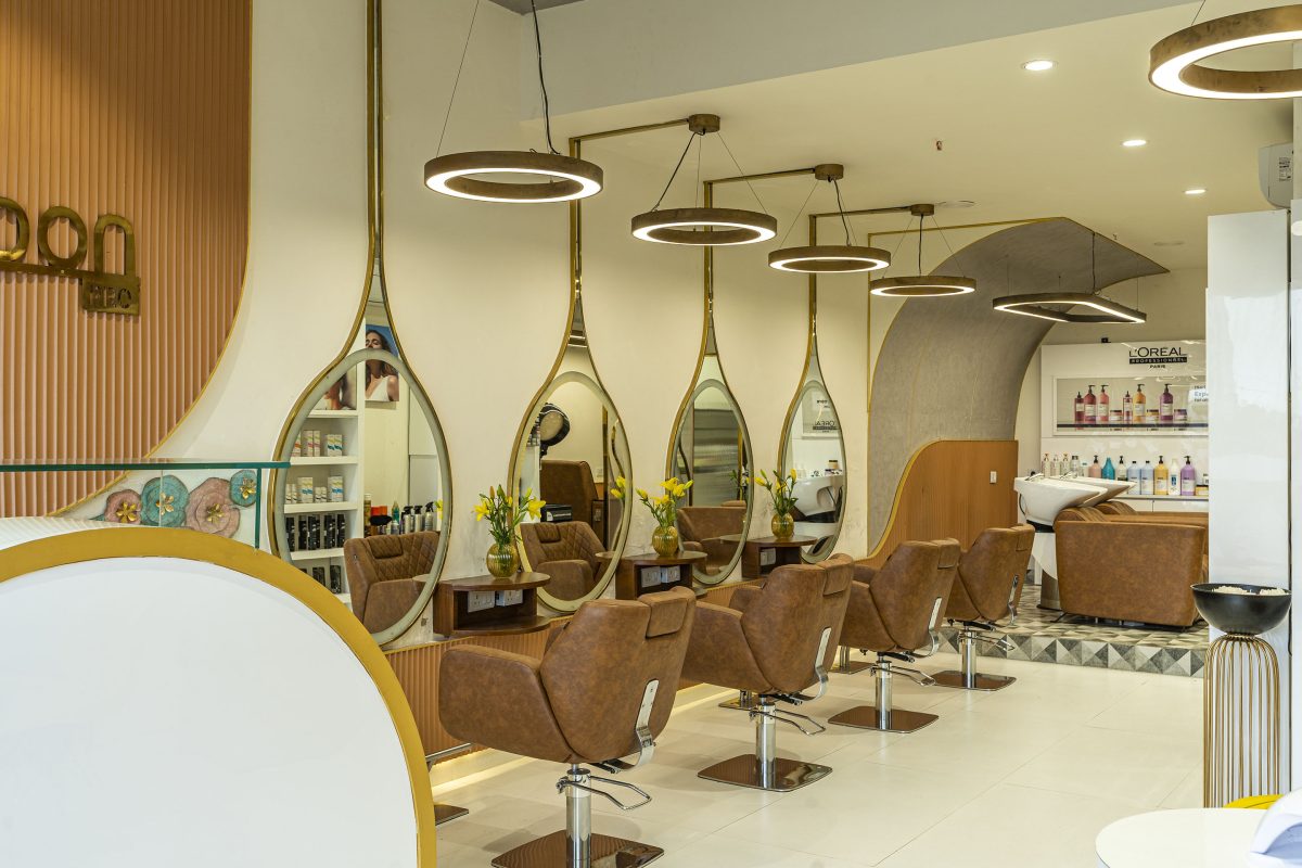 Get ready to drench in style at the Monsooninspired salon in Delhi Architect and Interiors India
