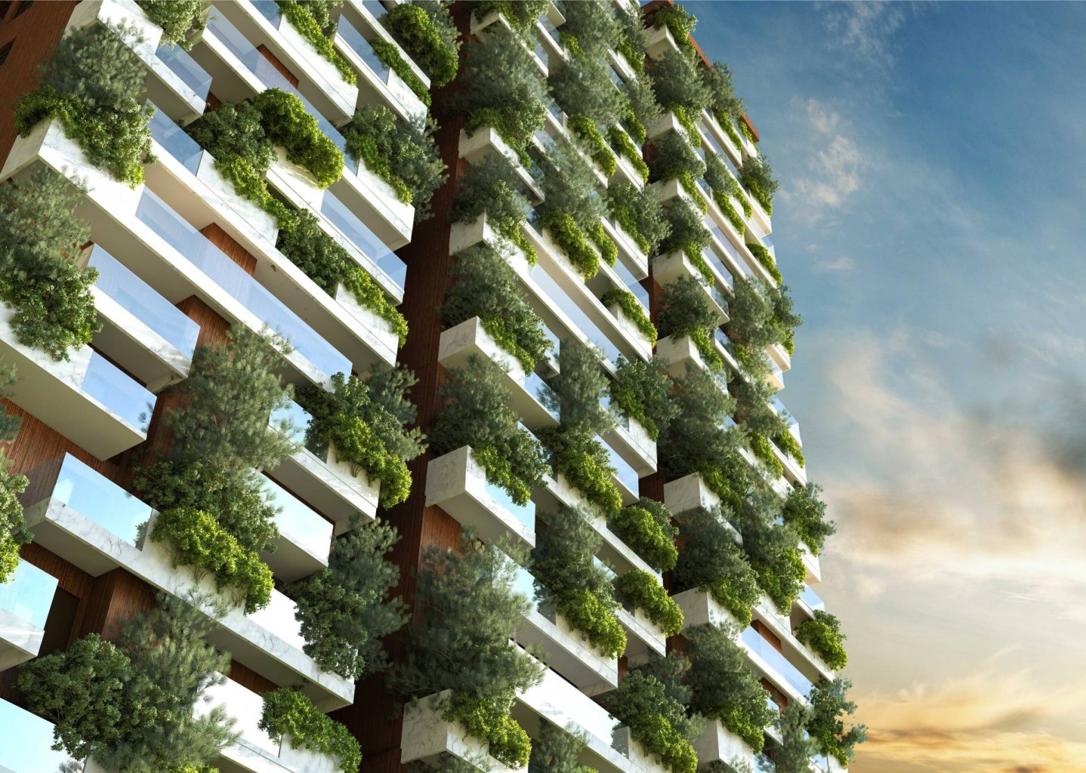 Photo inspiration: Vertical Living Apartment Concept Reference: Build A Holistic Lifestyle In Hyderabad S Vertical Forest Apartments
