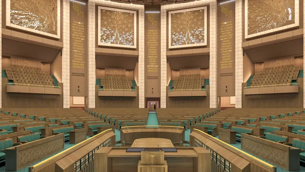 Inside Bimal PatelDesigned Parliament Building Architect and