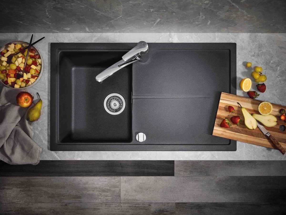 Redefine the kitchen experience with GROHE's composite sinks