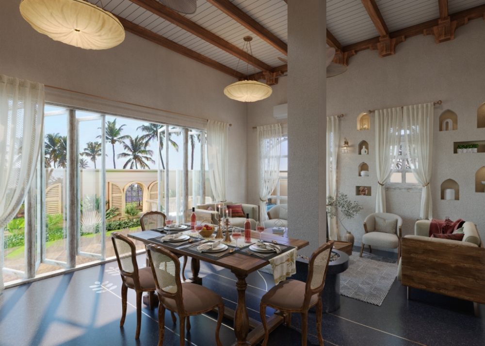 Image showcasing Look inside Goa's first Green Building certified holiday home ...