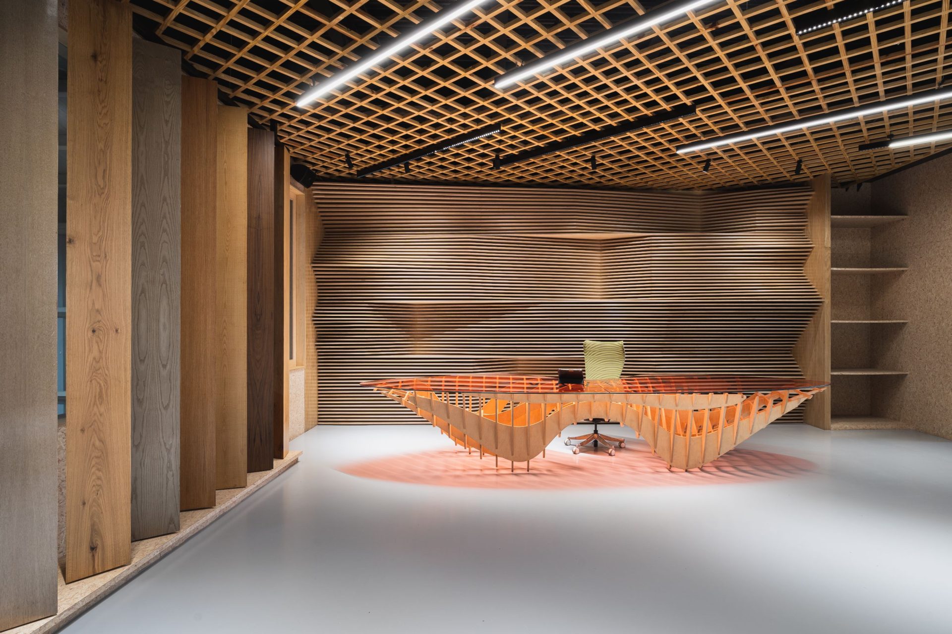 Carve philosophies in plywood at Bengaluru's immersive showroom