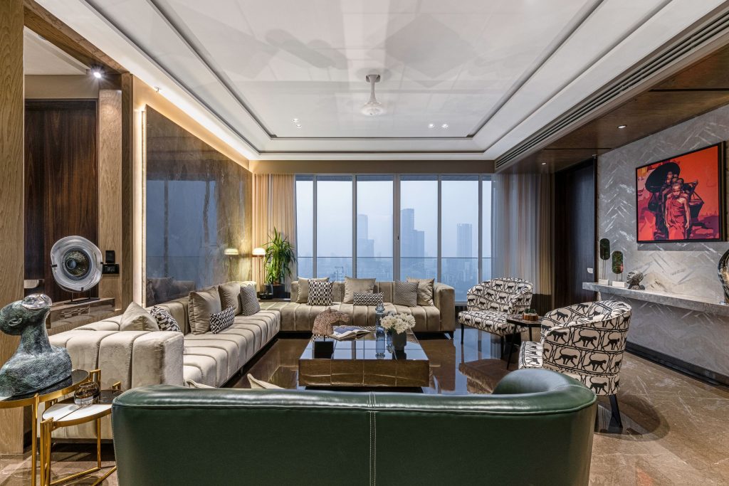 Embark on an African safari from this Arabian Sea facing penthouse ...