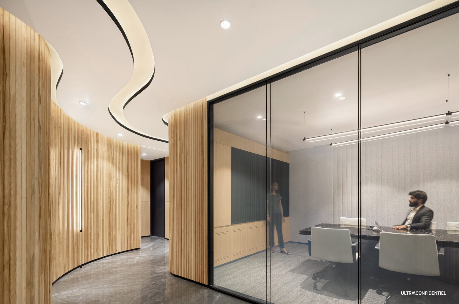 Commit to the curves of this collaborative New Delhi office - Architect ...