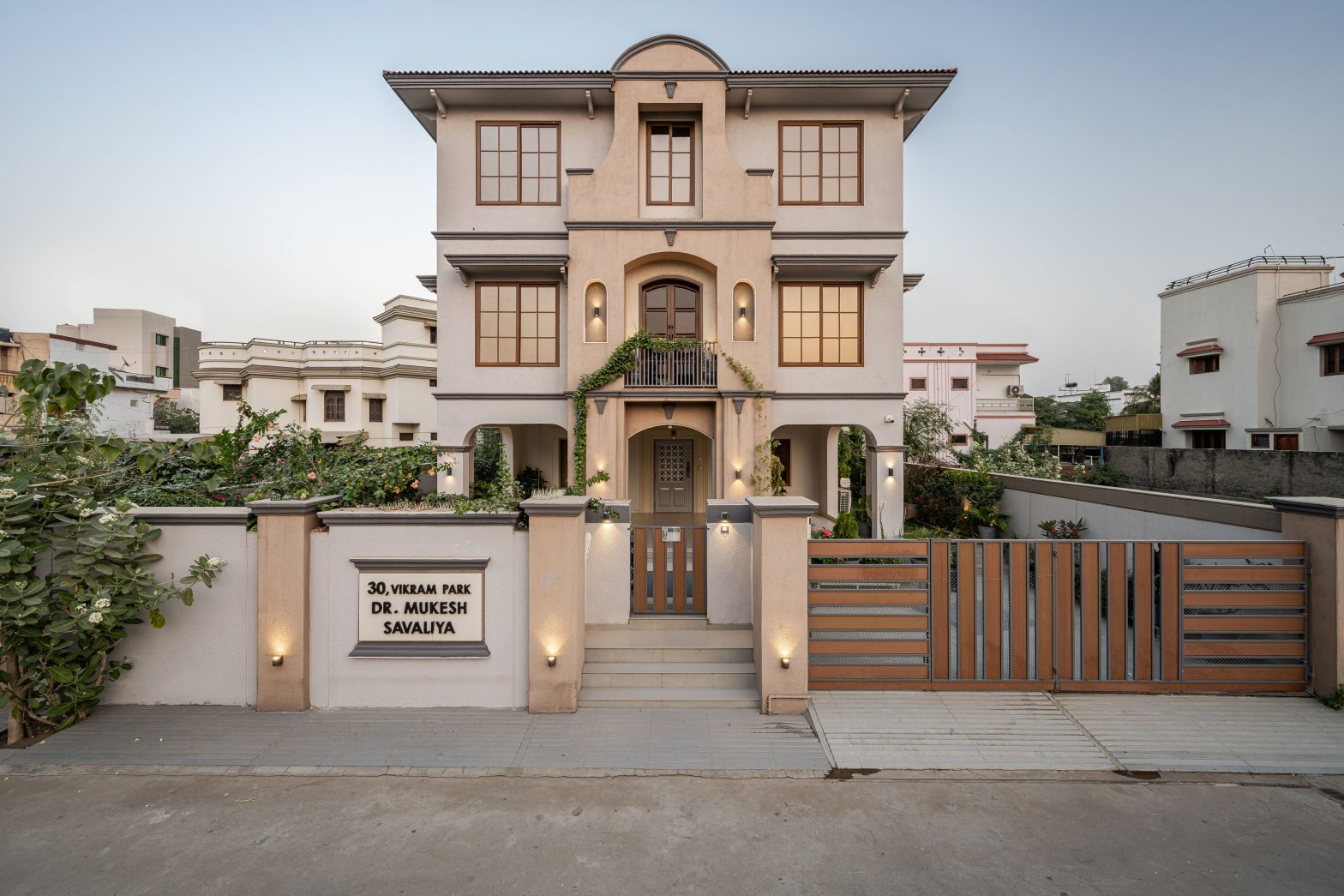 Sway to the artistic melody of this traditional Gujarati home