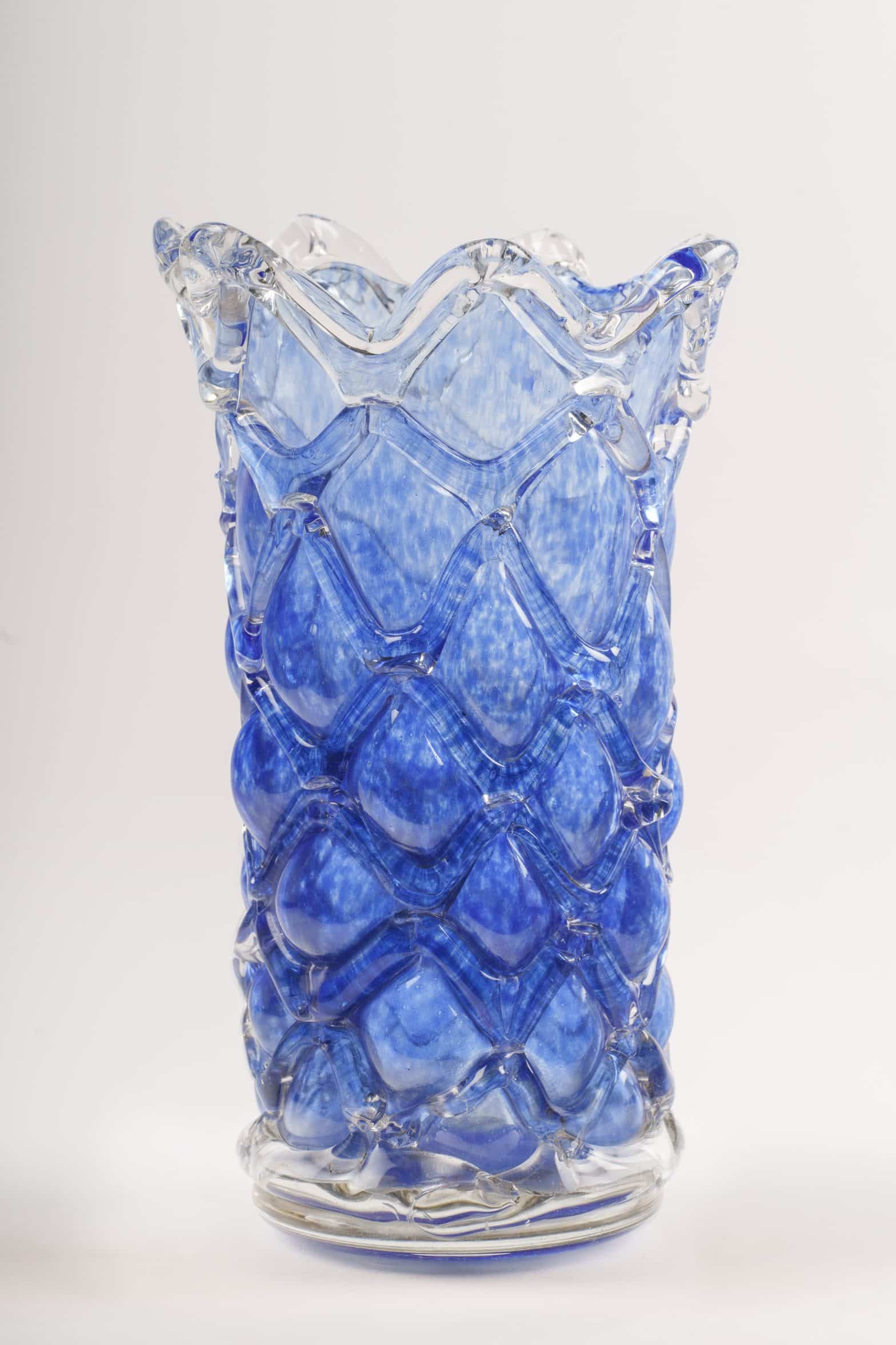 Capture the tidal hues of the ocean inside these glass accessories ...