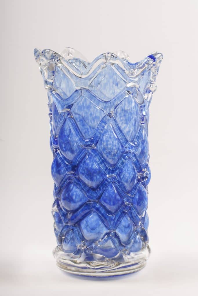 Capture the tidal hues of the ocean inside these glass accessories ...