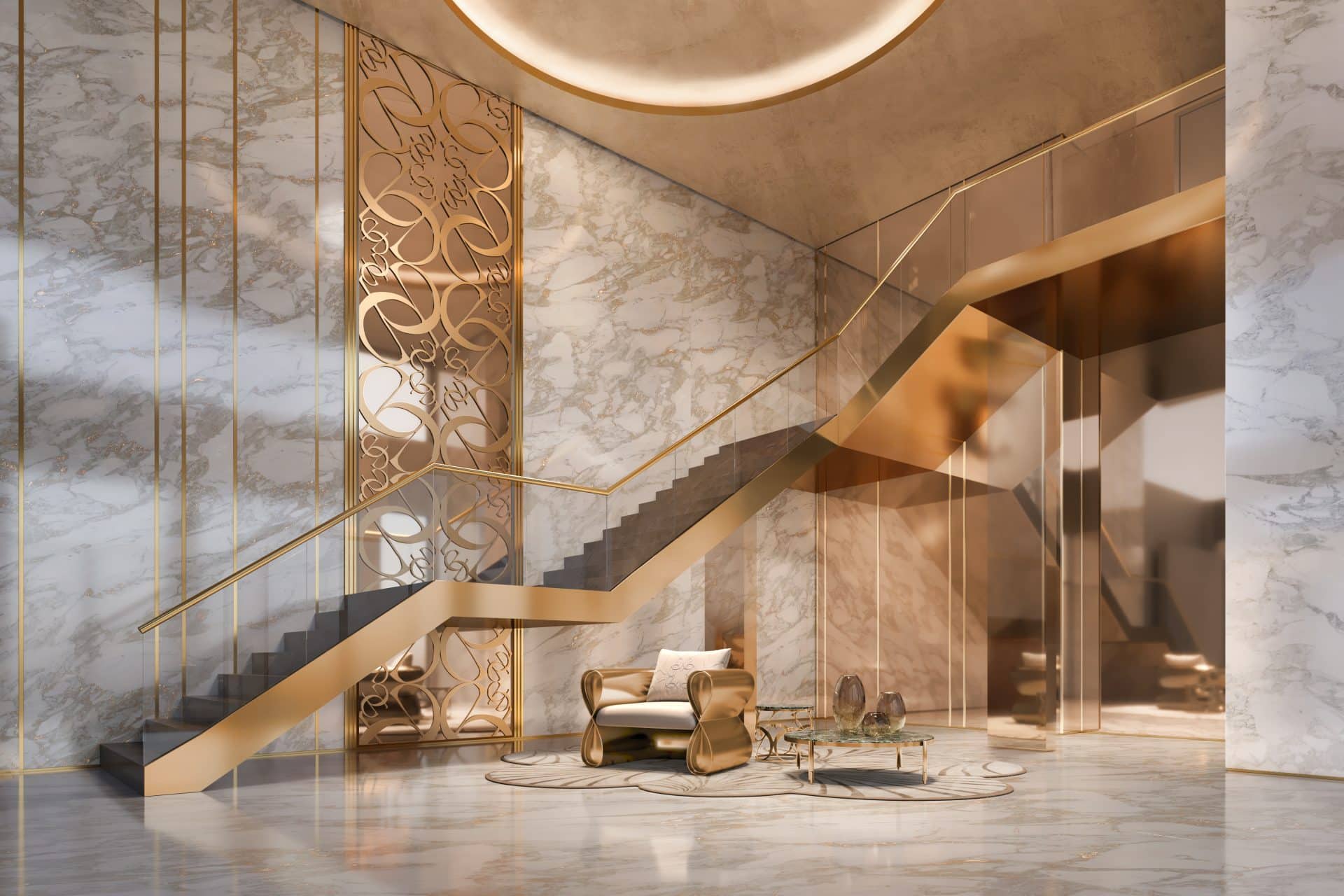 Put the spotlight on sophistication with this armchair design ...