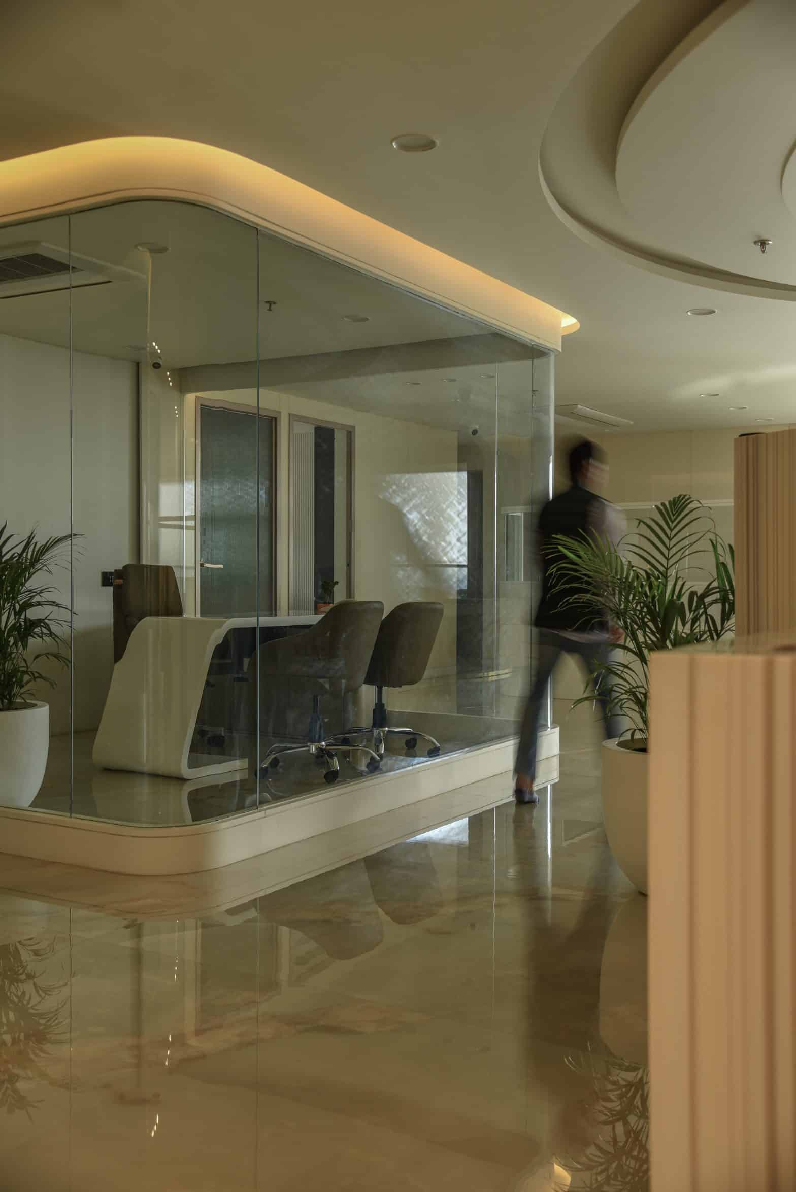 Reveal traditional roots as you unwrap this elegant Jaipur office ...
