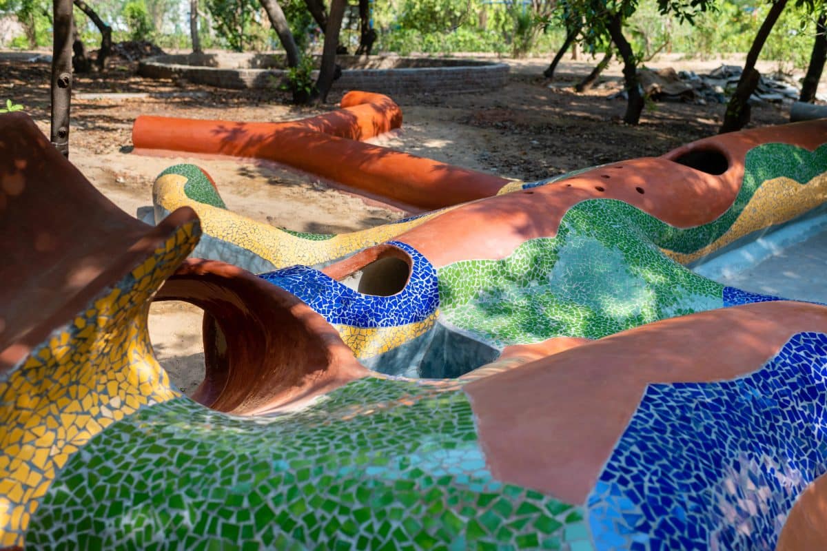 Renew your ways of learning at this play space made of recycled ...