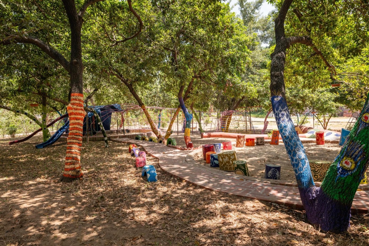 Renew your ways of learning at this play space made of recycled ...