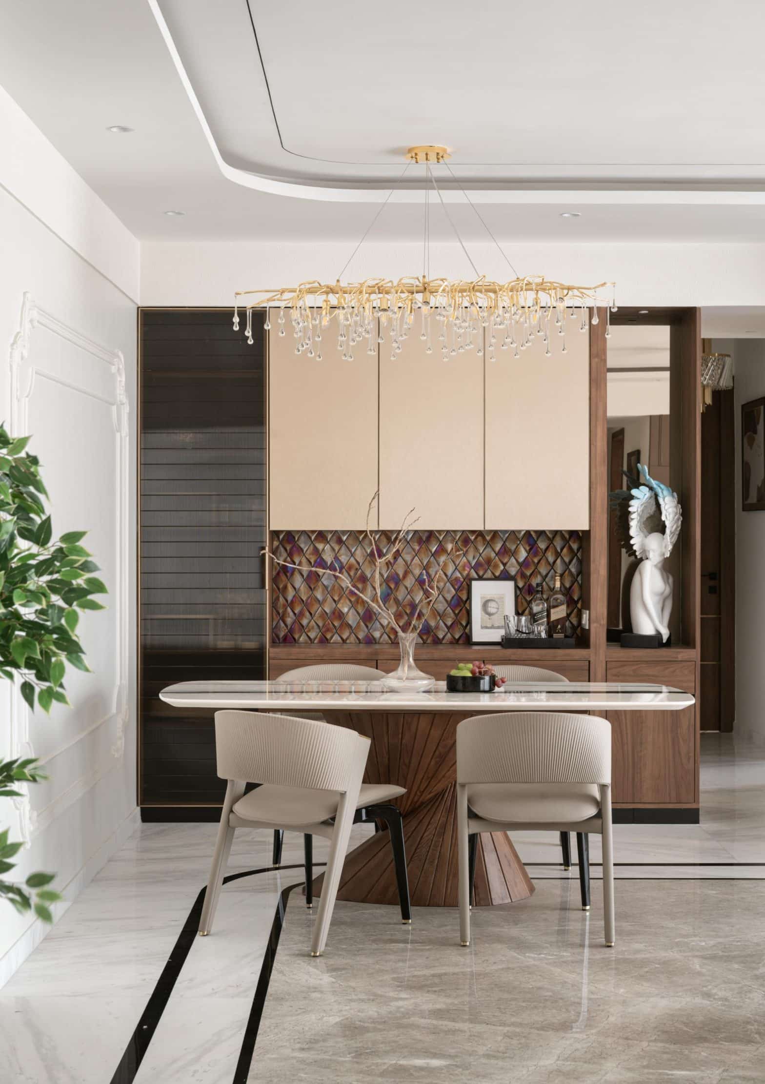 Step inside this Mumbai home where design comes alive in a multi ...