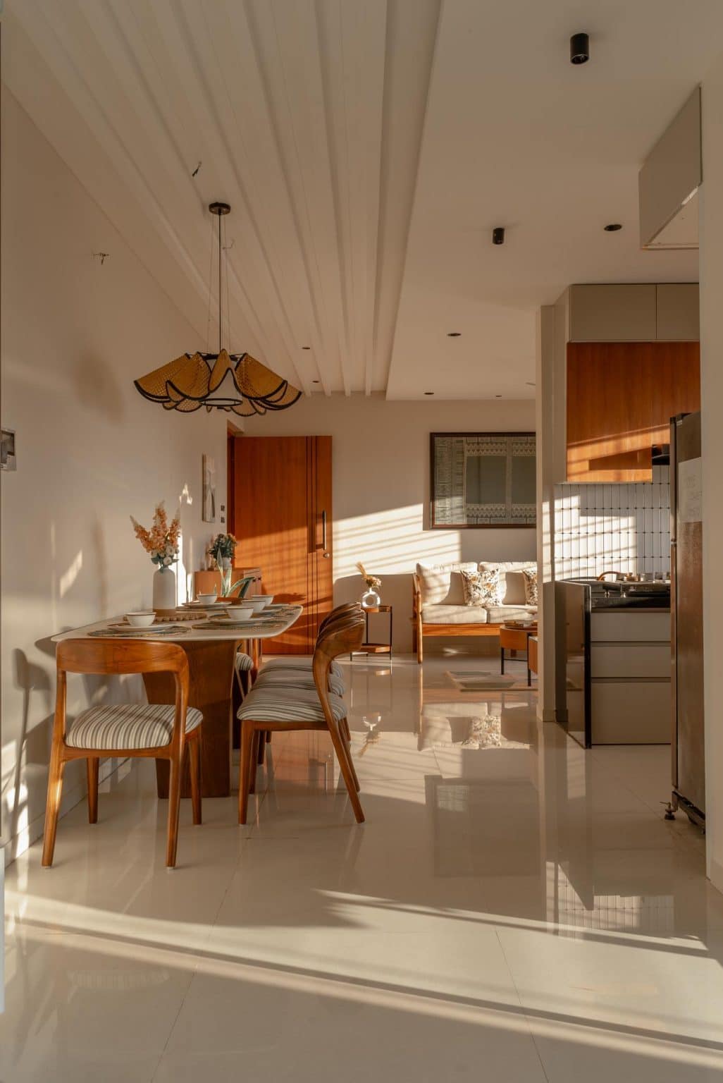 Picture of Inside this Vastu-compliant 2BHK in Pune that does rattan the right way ...