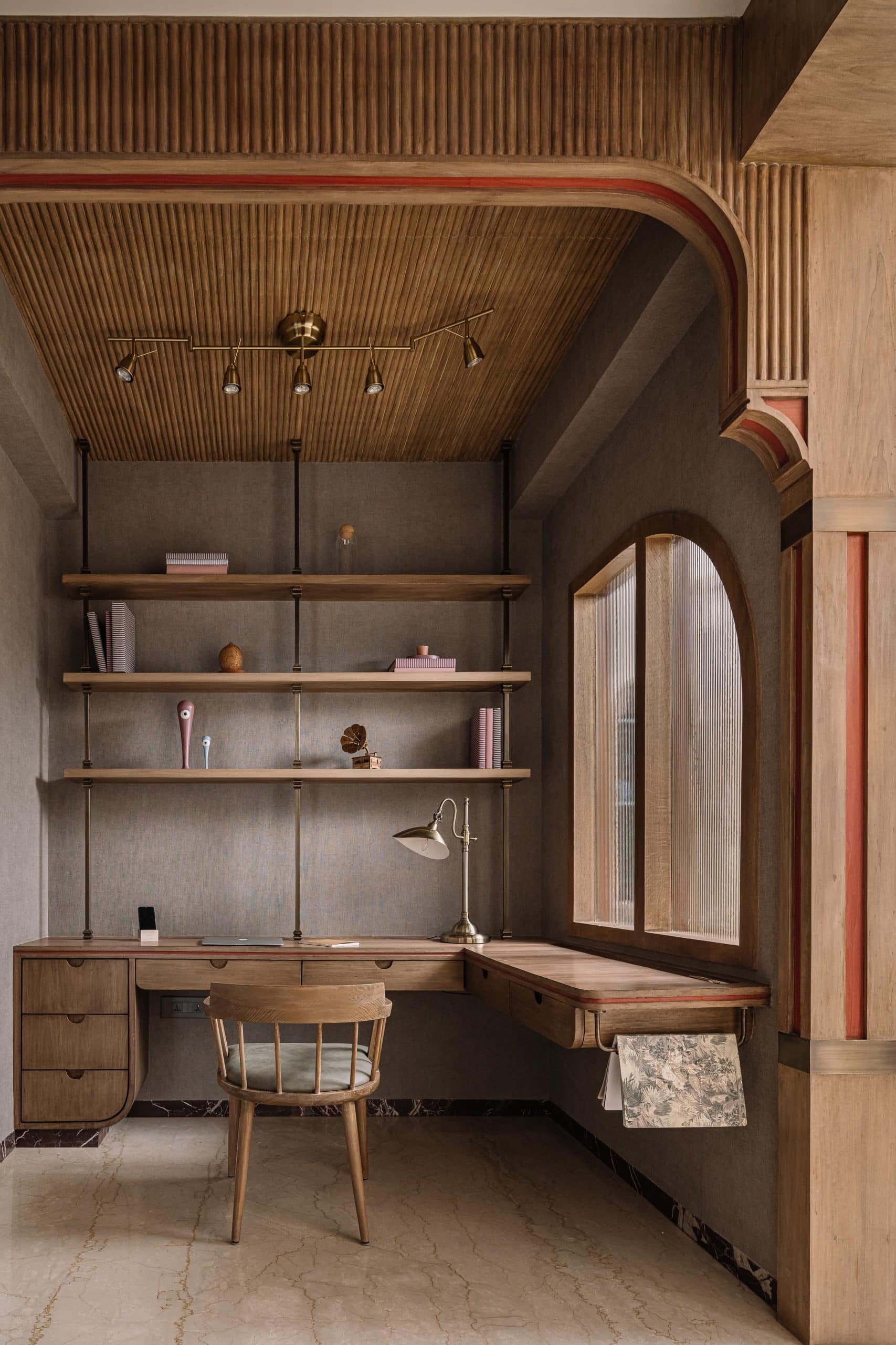 Photo inspiration: Penthouse With Crafted Art Apartments Reference: Trace The Threads Of Tradition And Tranquility Woven Through This