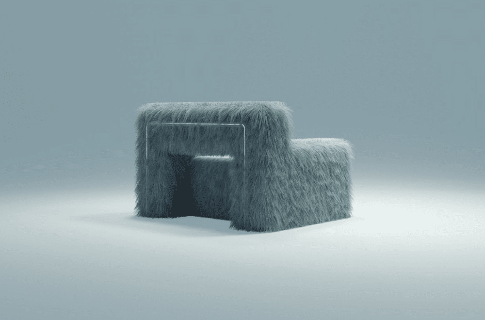 Picture of Design gets dreamy with the whimsical forms of this soft and furry ...