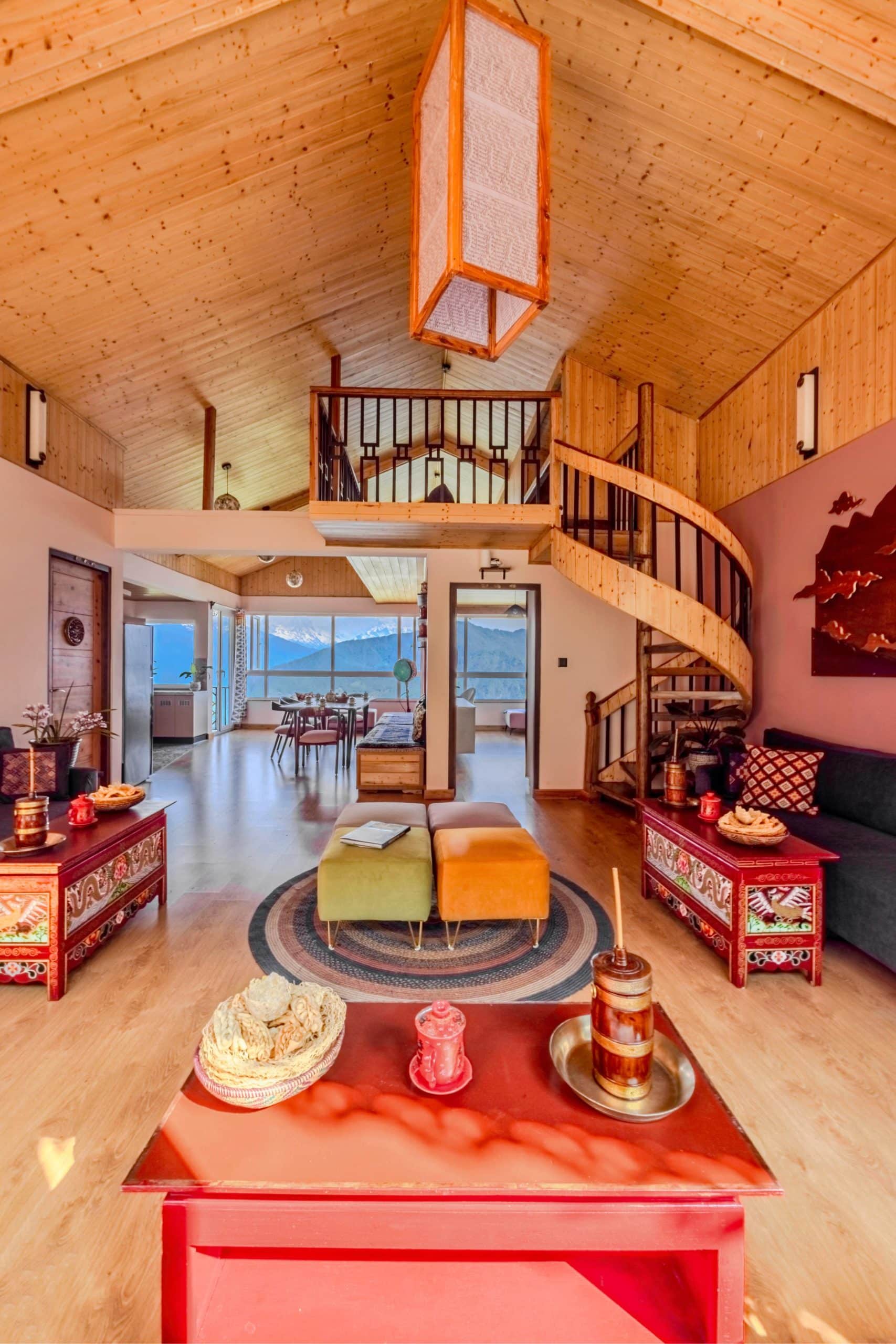 Breathe in surreal hues of the Himalayas from this hideaway steeped in ...