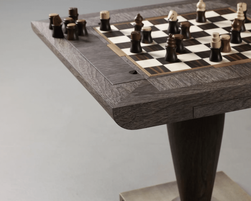 Guild Table Cherish timeless design in this meticulously handcrafted wooden gaming ...