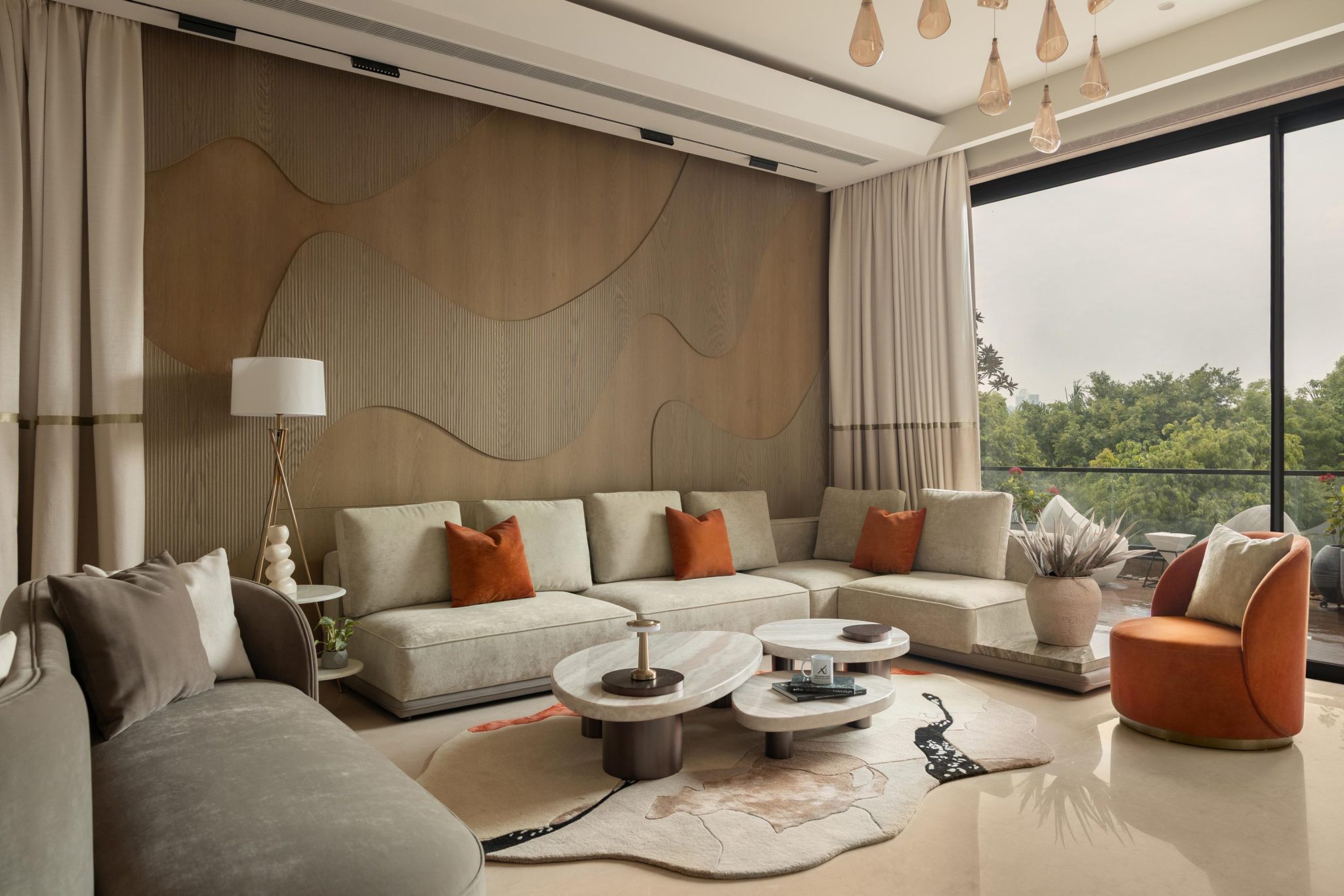 Inside a 10,000 sq ft context-driven residence in Noida