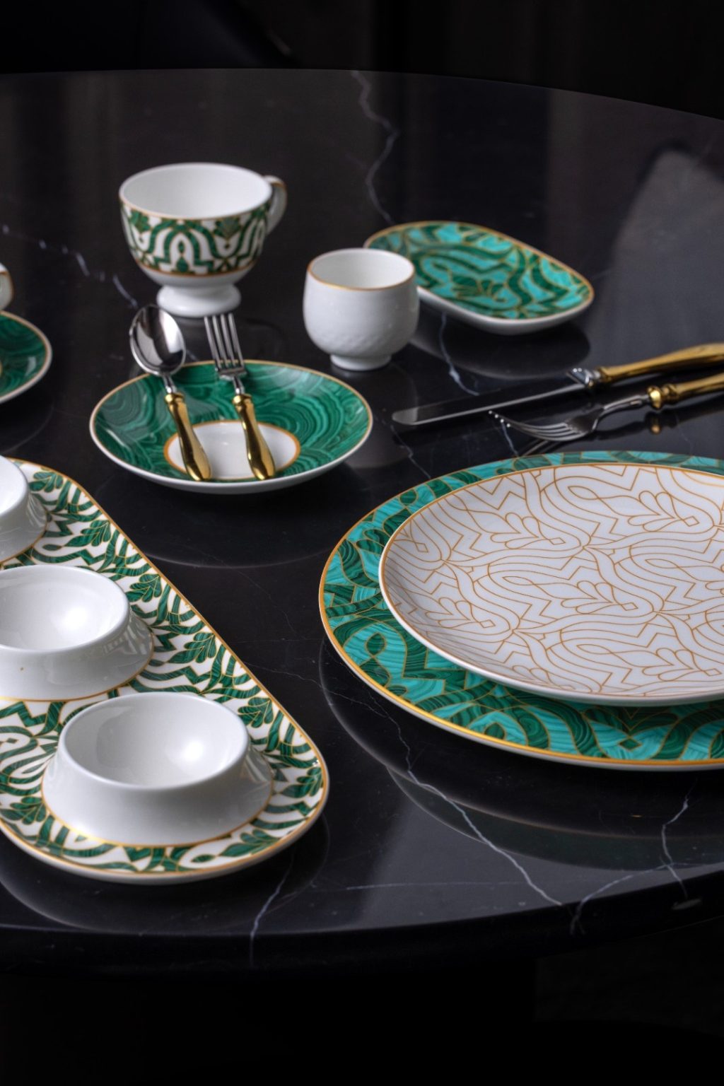 Luxury tableware collection by The House of Rose