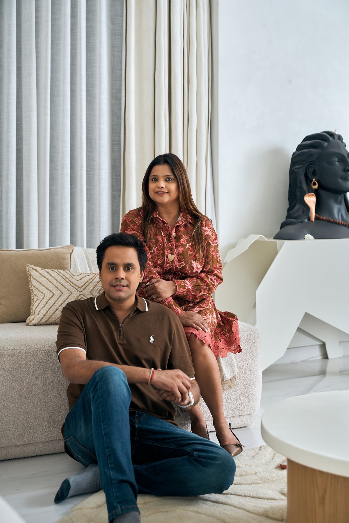 RJ Raunac's Japandi-inspired residence in Noida
