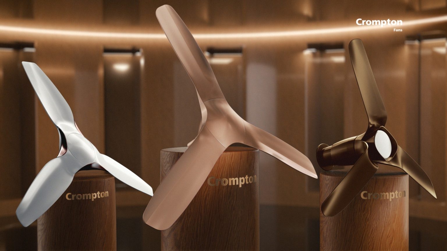 Wave Fan Design Reimagine ceiling fans as design statements